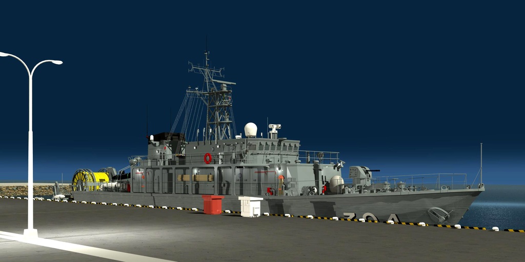 JMSDF 690t型掃海艦