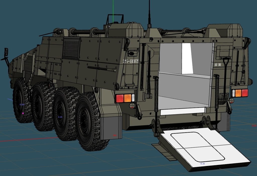 陸上自衛隊 装甲兵員輸送車APC