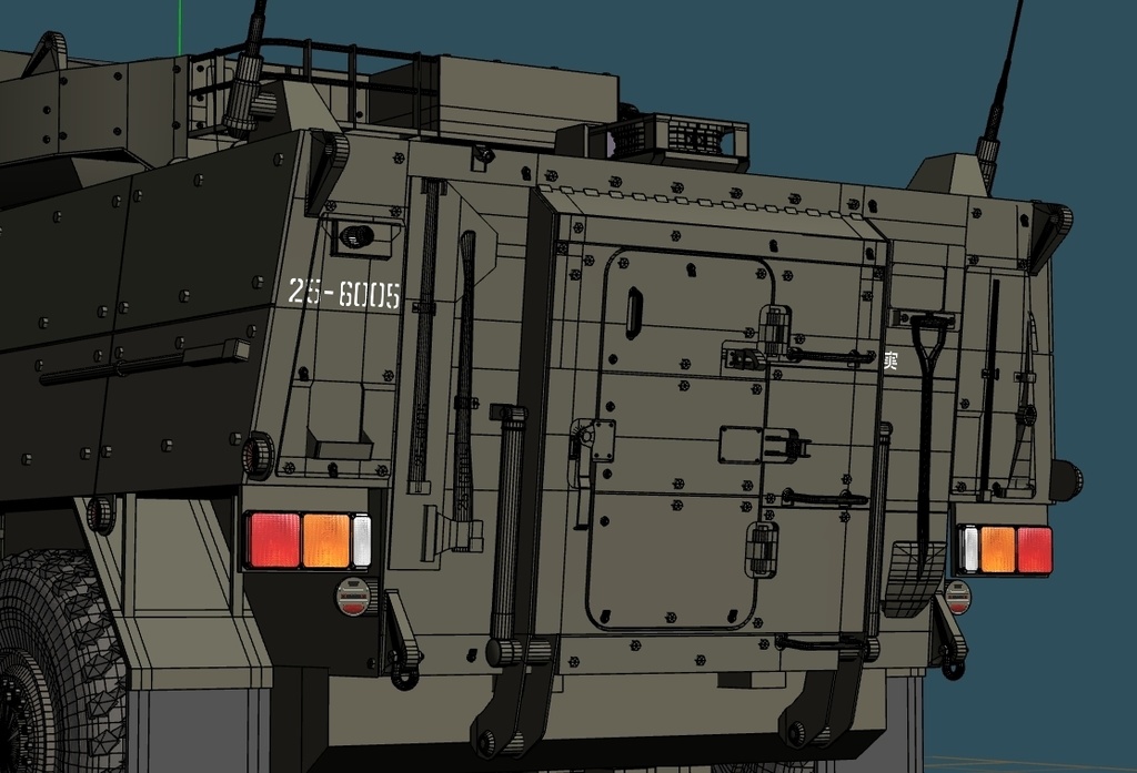 陸上自衛隊 共通戦術装輪車 pt.2