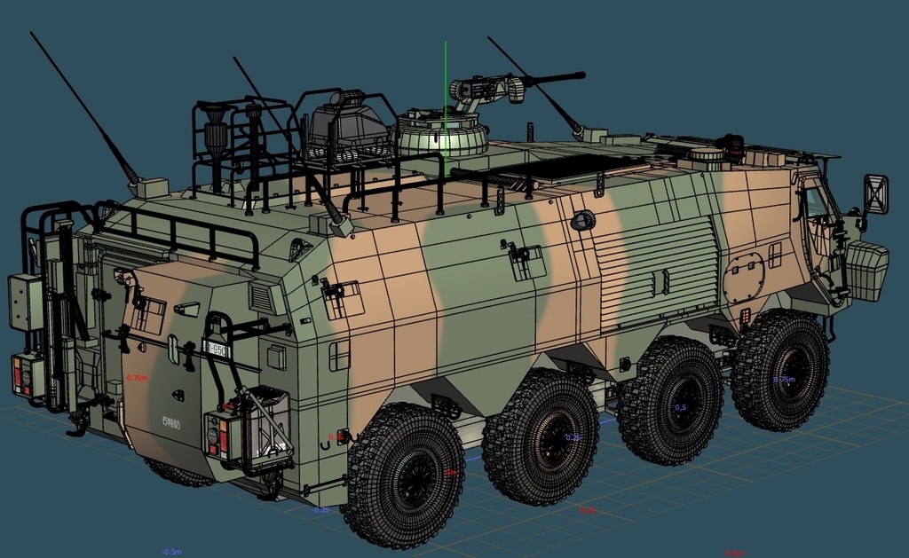 陸上自衛隊 NBC 装輪科学防護車