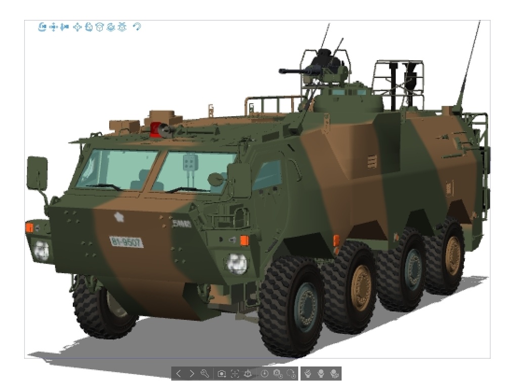 陸上自衛隊 NBC 装輪科学防護車