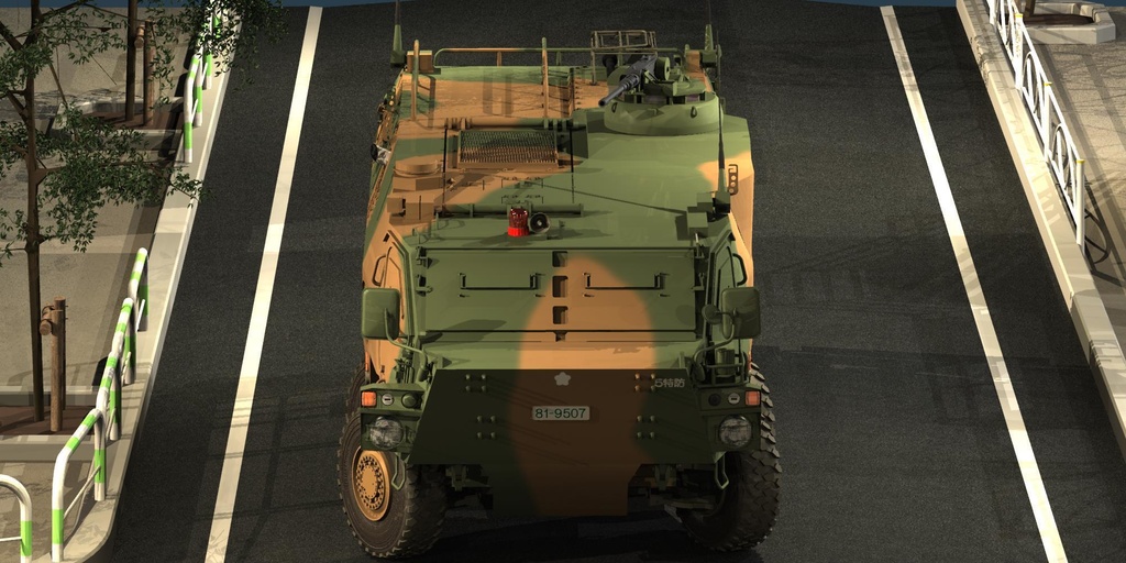 陸上自衛隊 NBC 装輪科学防護車