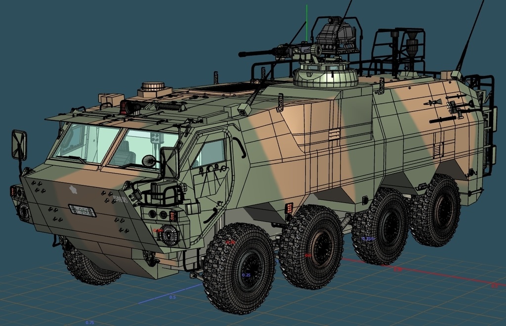 陸上自衛隊 NBC 装輪科学防護車