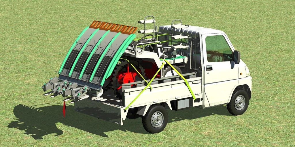 軽トラ積載物集 幌・箱他