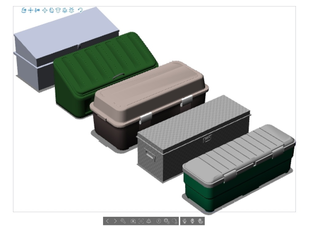 軽トラ積載物集 幌・箱他