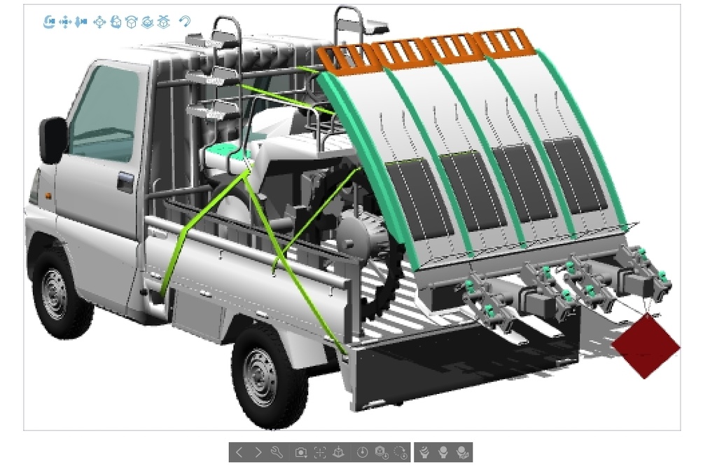 軽トラ積載物集 幌・箱他