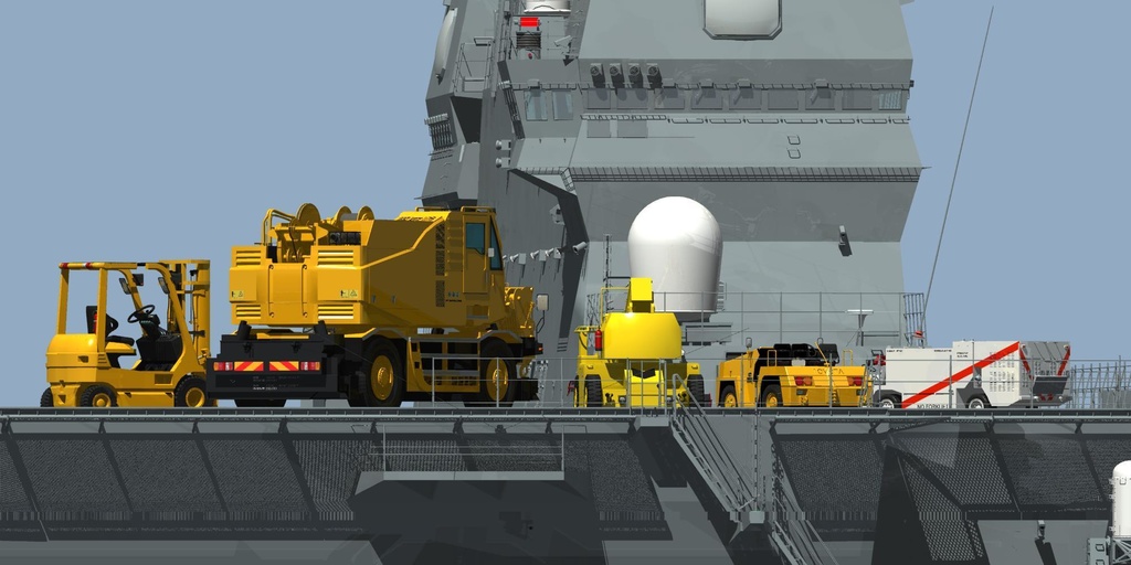 海上自衛隊 艦載車両セット