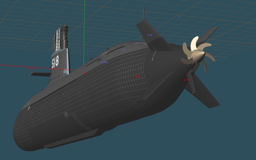 海自 そうりゅう型 潜水艦 - 3Dえいじくん - BOOTH 海自 そうりゅう型 潜水艦 - 3Dえいじくん - BOOTH