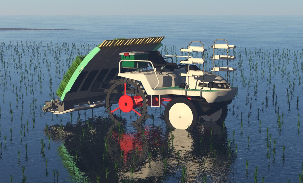 田植え機 苗付属