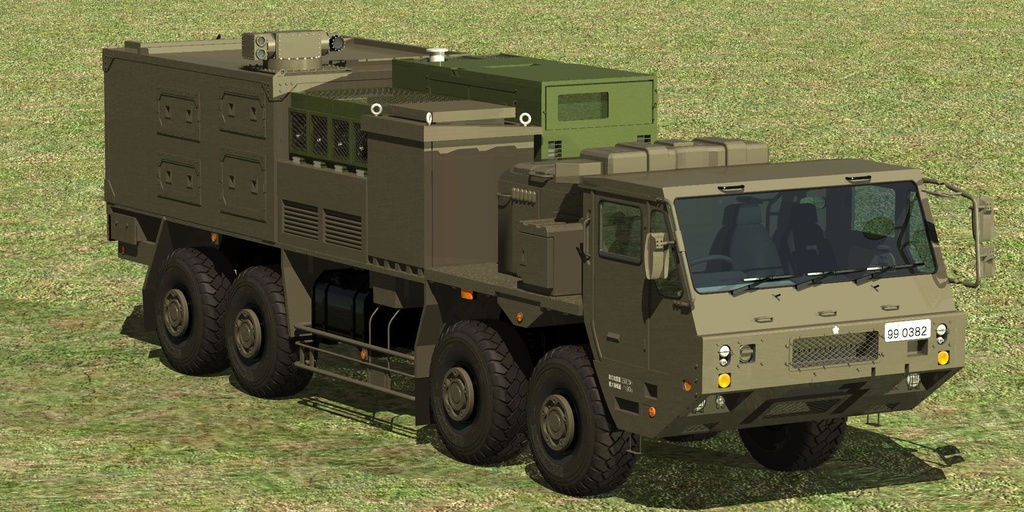 防衛装備庁 車両搭載高出力レーザー実証装置