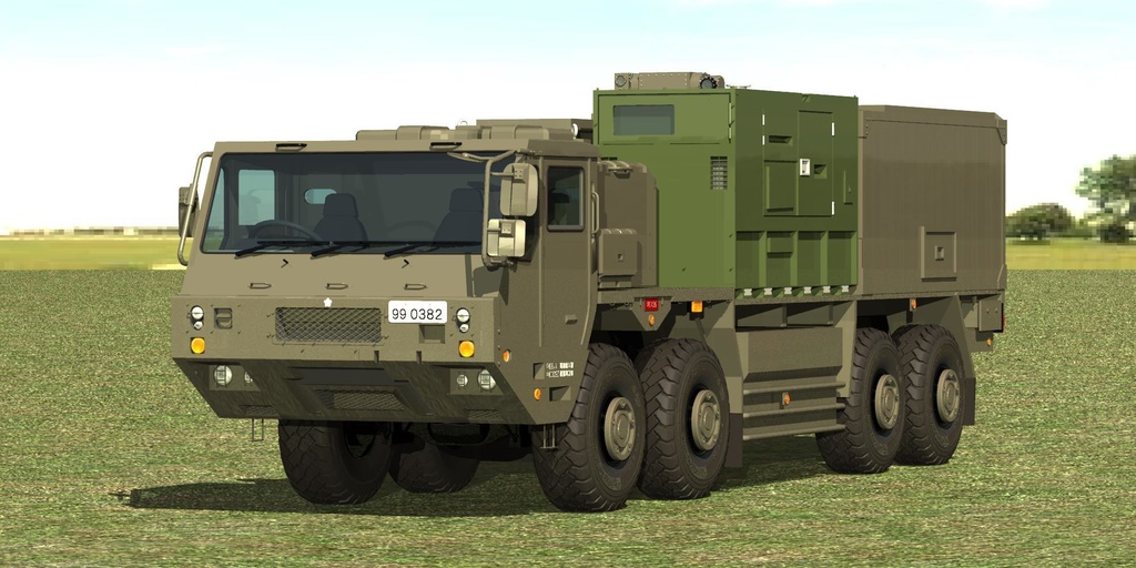 防衛装備庁 車両搭載高出力レーザー実証装置