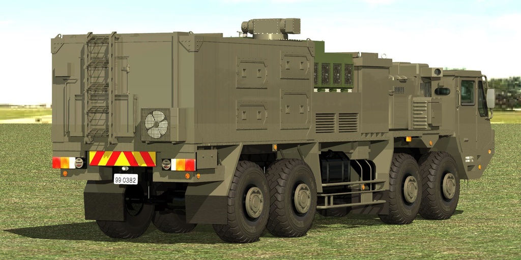 防衛装備庁 車両搭載高出力レーザー実証装置