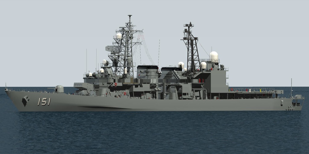 海上自衛隊 あさぎり型護衛艦1番艦 あさぎり