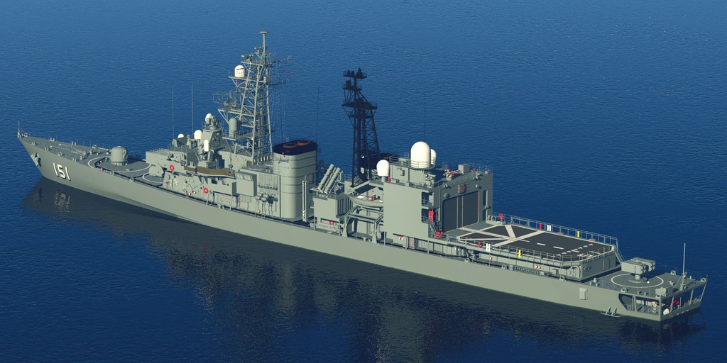 海上自衛隊 あさぎり型護衛艦1番艦 あさぎり