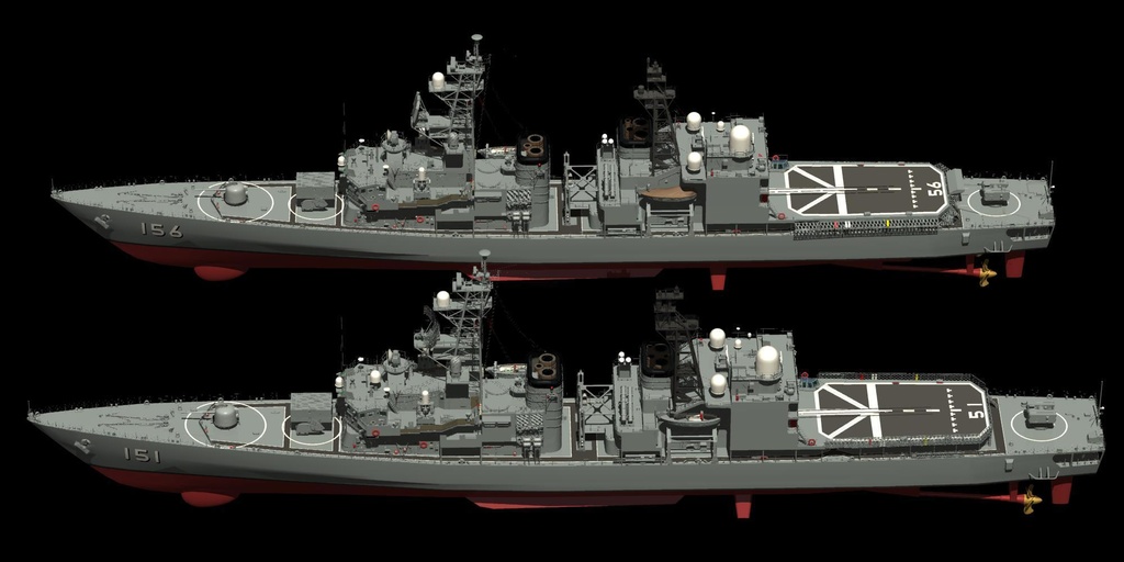 海上自衛隊 あさぎり型護衛艦1番艦 あさぎり