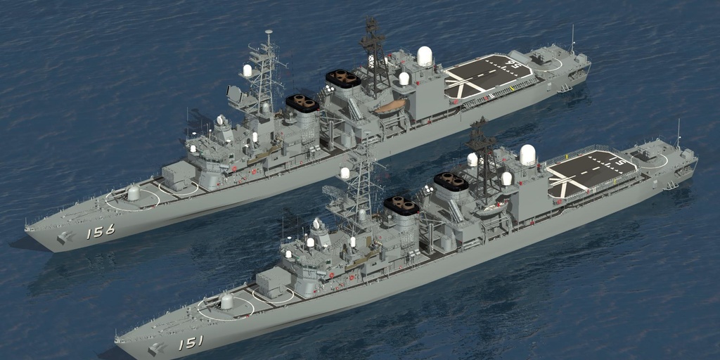 海上自衛隊 あさぎり型護衛艦1番艦 あさぎり