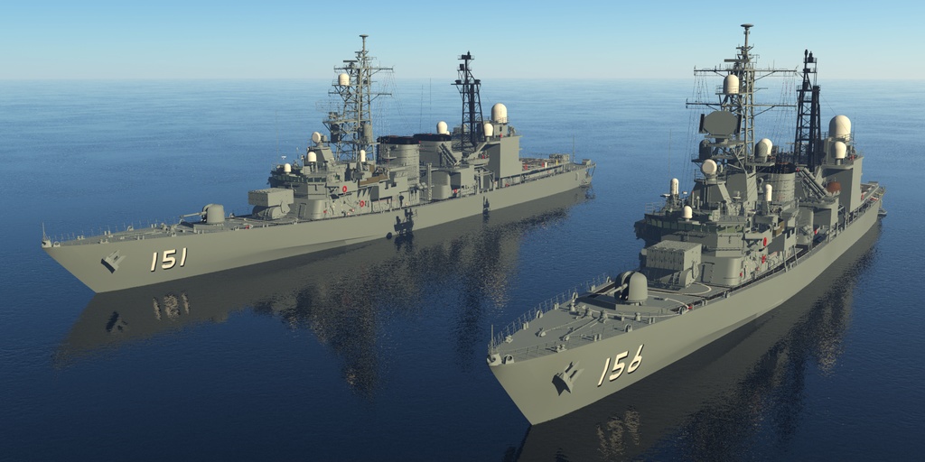 海上自衛隊 あさぎり型護衛艦6番艦 せとぎり