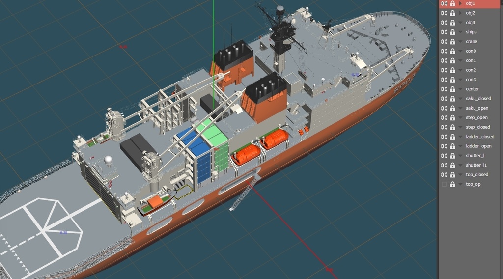 海上自衛隊 5003南極観測砕氷艦しらせ