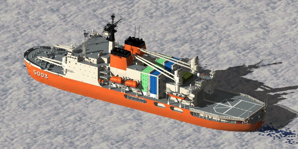 海上自衛隊 5003南極観測砕氷艦しらせ