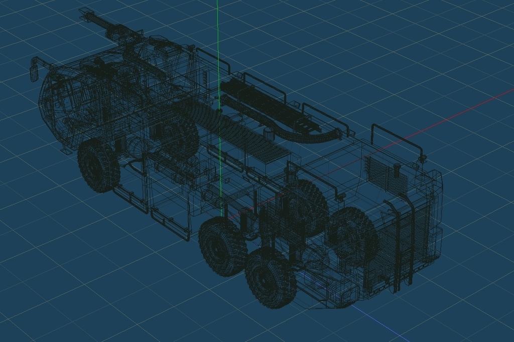 海上自衛隊 空港用化学消防車