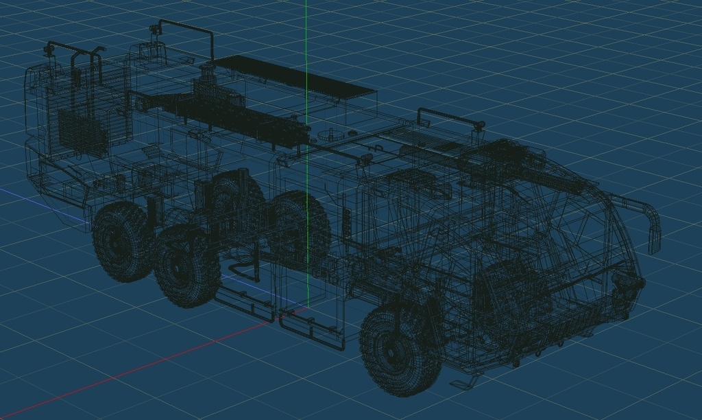 海上自衛隊 空港用化学消防車