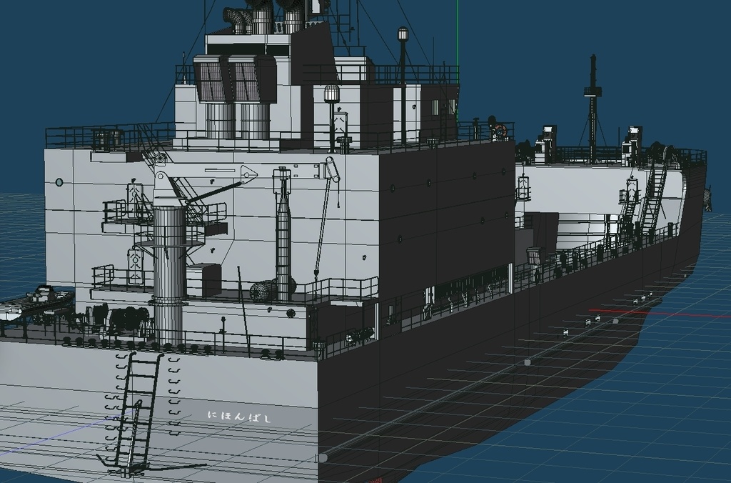 陸上自衛隊 小型輸送艦 修正版