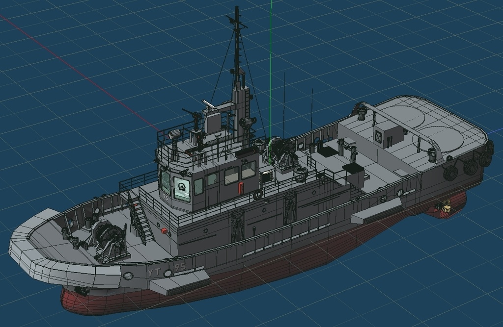 海上自衛隊 曳舟 現行版2種