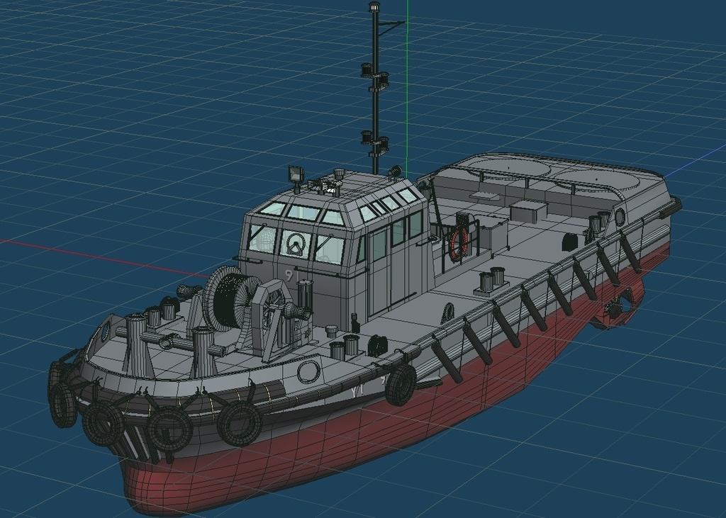 海上自衛隊 曳舟 現行版2種