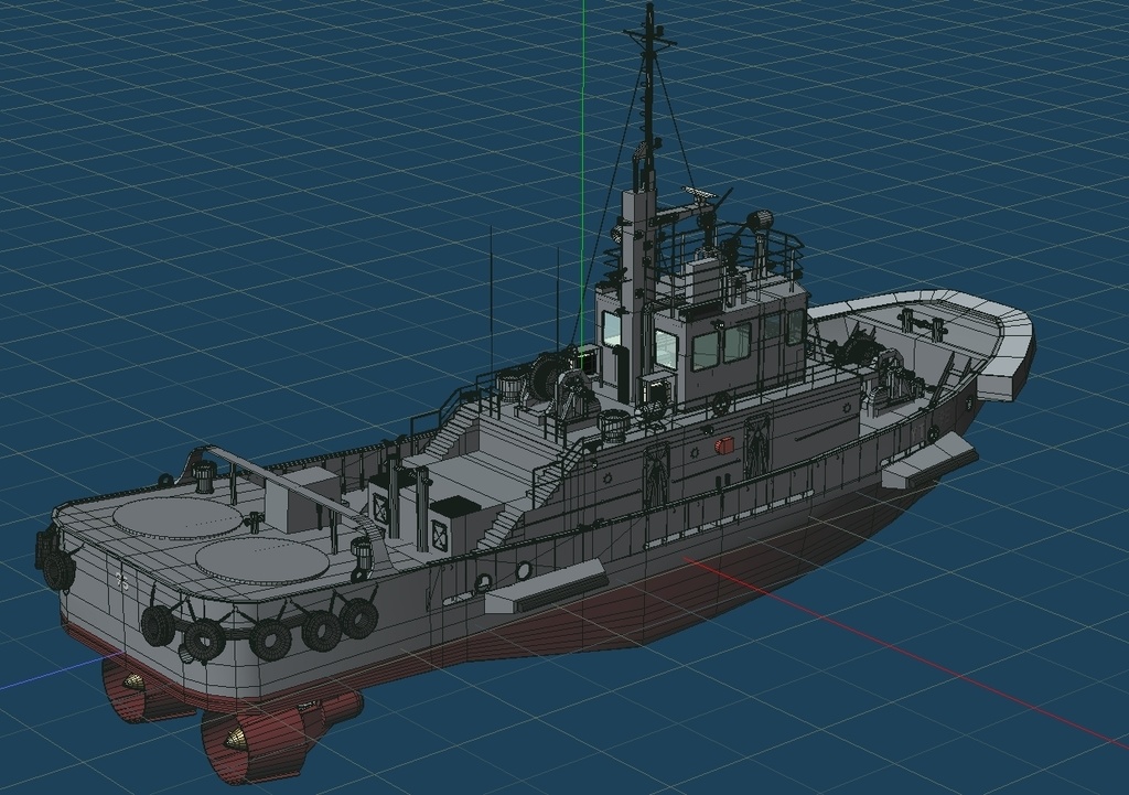 海上自衛隊 曳舟 現行版2種