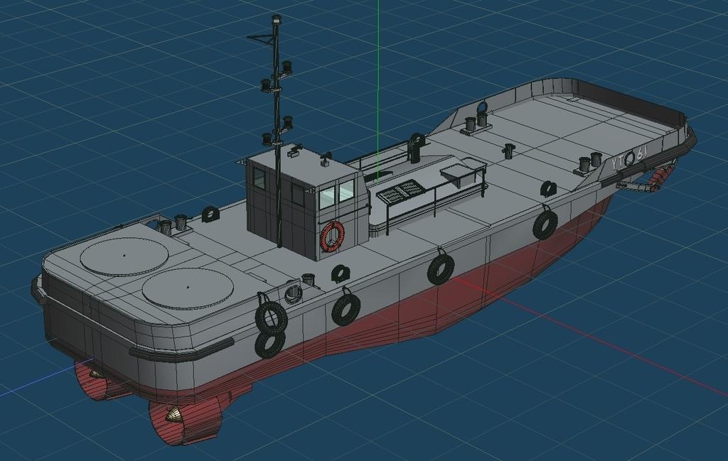 海上自衛隊 曳舟 退役版2種