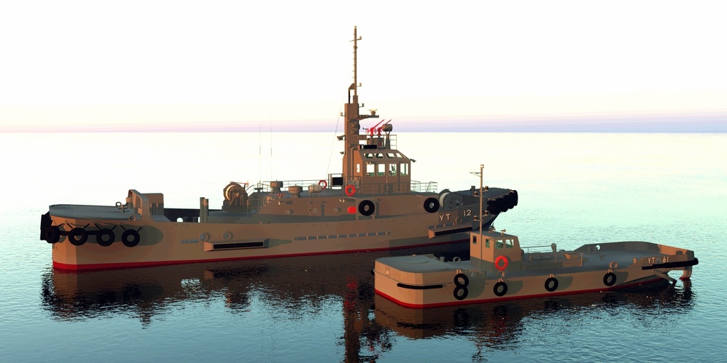 海上自衛隊　曳舟　退役版2種