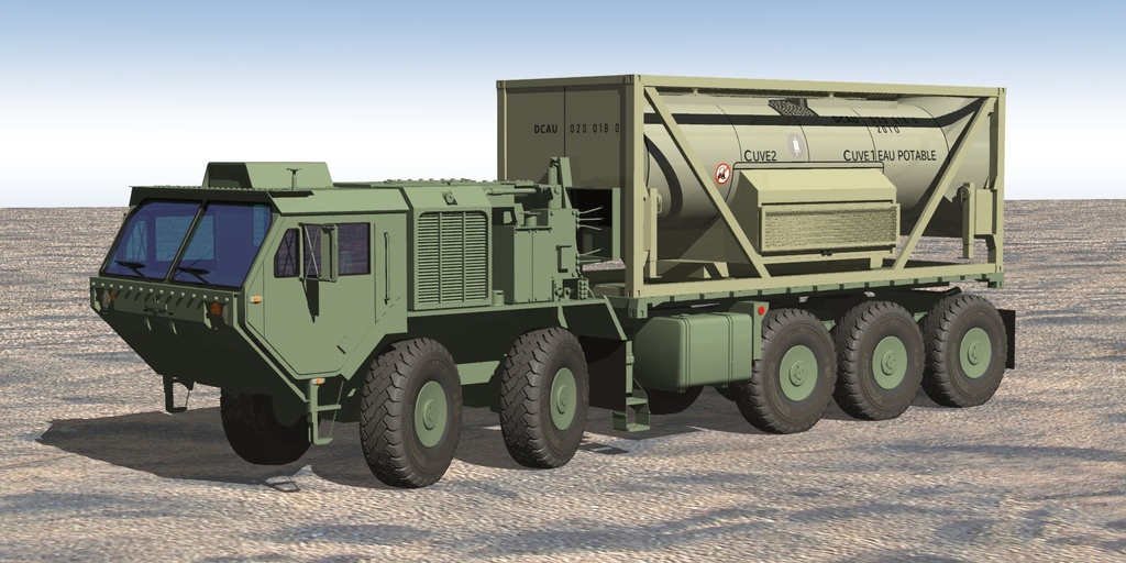 U.S. ARMY PLS (Palletized Load System)