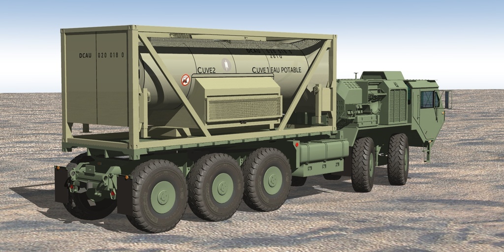 U.S. ARMY PLS (Palletized Load System)