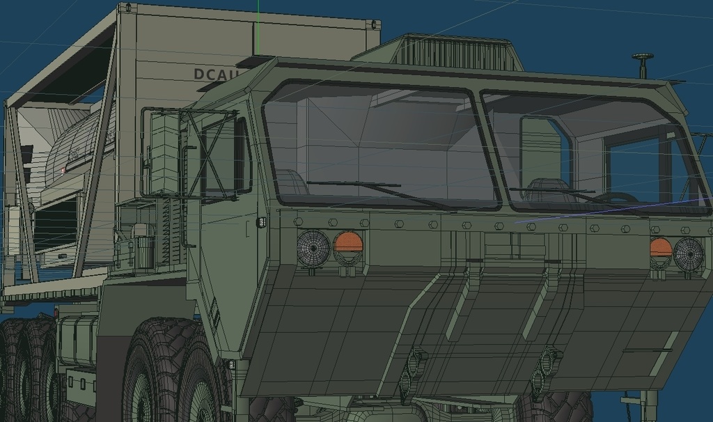 U.S. ARMY PLS (Palletized Load System)