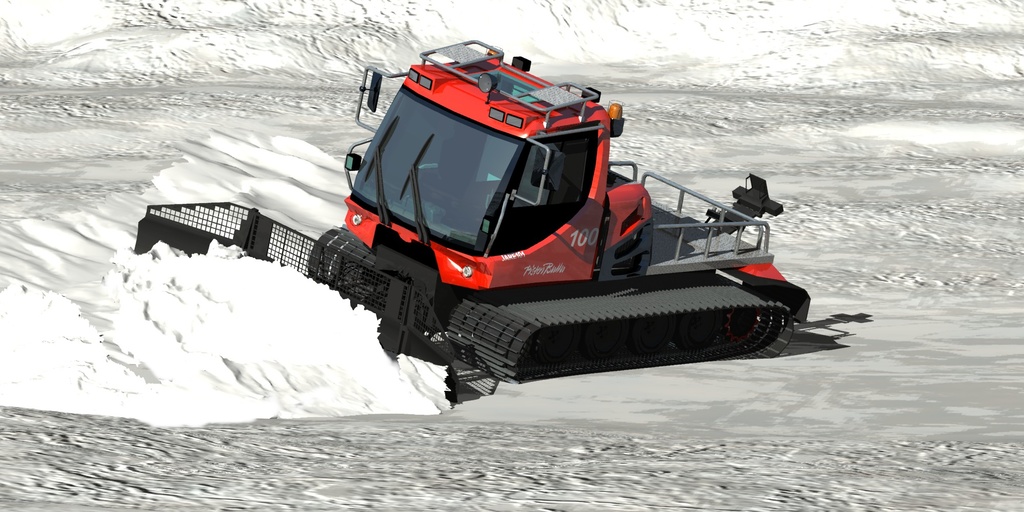 南極観測艦しらせ搭載 圧雪車Pb101