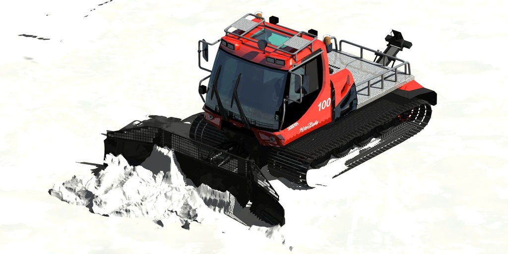 南極観測艦しらせ搭載 圧雪車Pb101