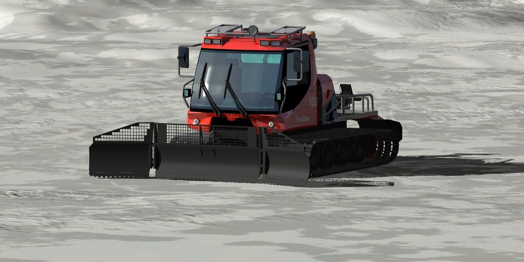 南極観測艦しらせ搭載 圧雪車Pb101