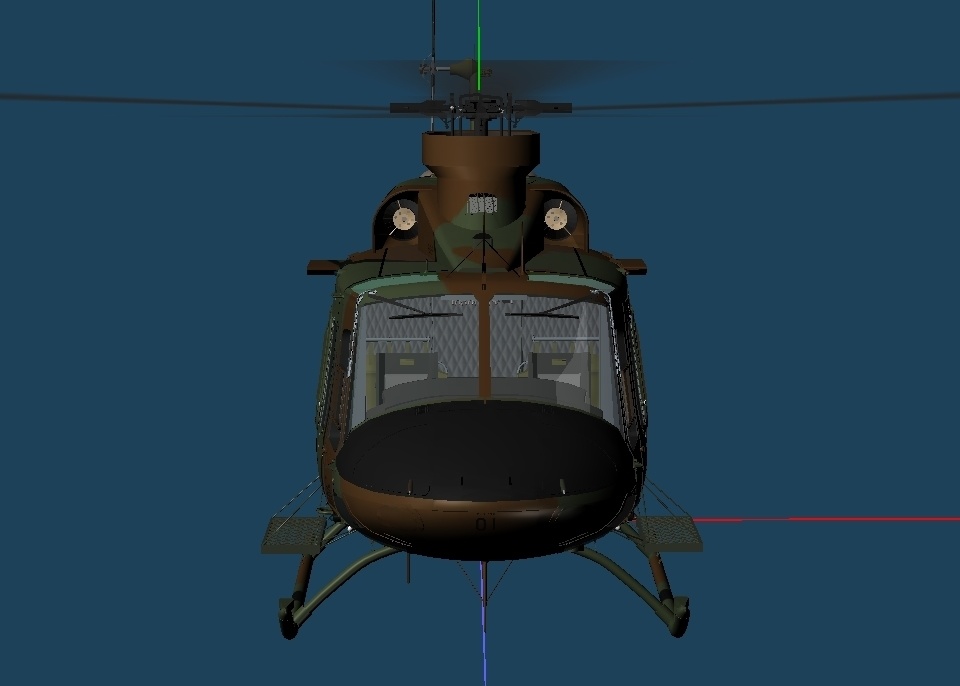 陸上自衛隊 多用途ヘリ UH-2