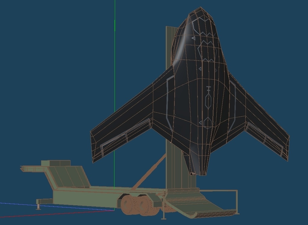 X-BAT 垂直離着陸型AI無人戦闘機
