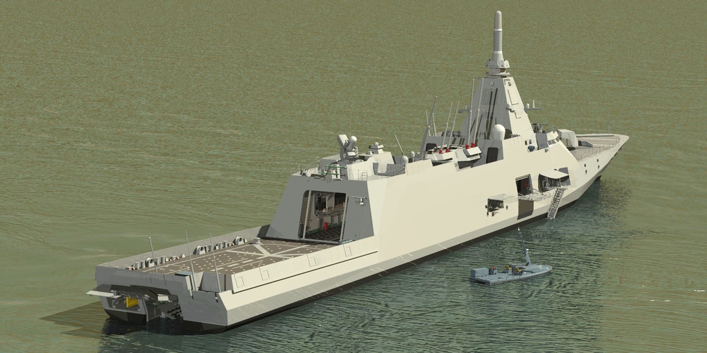 海自もがみ級ステルス護衛艦