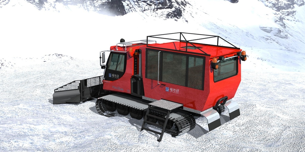 南極観測艦しらせ搭載 圧雪車Pb300Polar