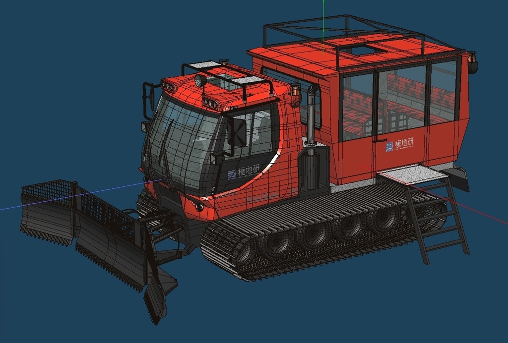 南極観測艦しらせ搭載 圧雪車Pb300Polar