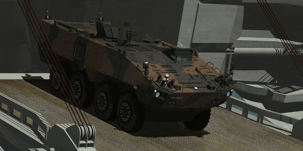 陸上自衛隊 パトリアAMV XP