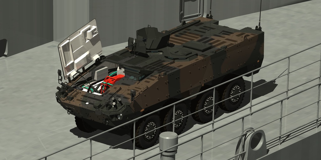 陸上自衛隊　パトリアAMV XP