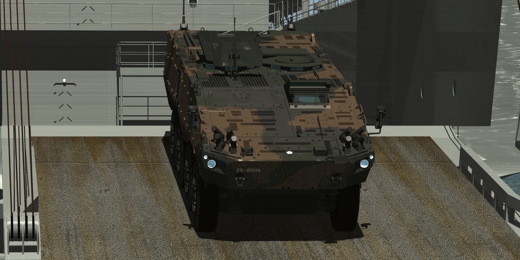 陸上自衛隊 パトリアAMV XP