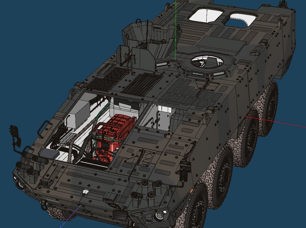 陸上自衛隊 パトリアAMV XP