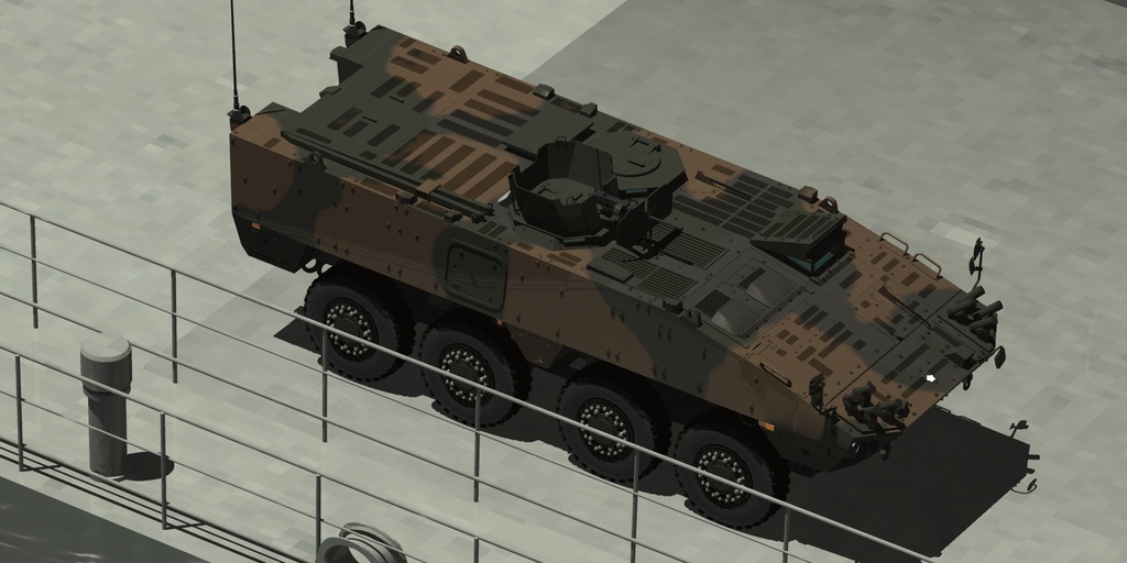 陸上自衛隊 パトリアAMV XP