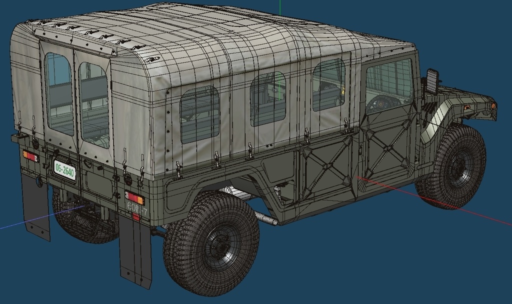 陸上自衛隊 高機動車(HMV)更新版
