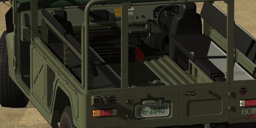 陸上自衛隊 高機動車(HMV)更新版