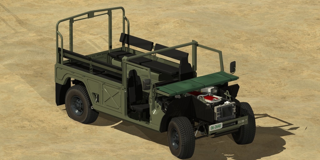 陸上自衛隊 高機動車(HMV)更新版